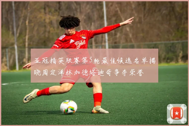 亚冠精英联赛第5轮最佳候选名单揭晓周定洋林加德塔迪奇争夺荣誉